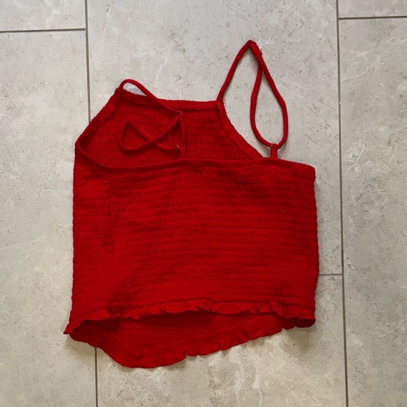 Red Summer or Winter layering Kids Art Class tank top - Picture 2 of 4